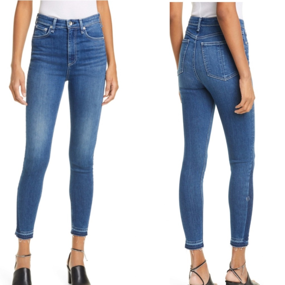 rag & bone Nina High-Rise Ankle Skinny UNIQUE WASH